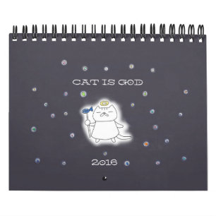 Le CAT EST le calendrier 2016 d'un DIEU