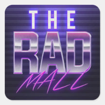 Le centre commercial Rad "Wave 4" Stickers (petit)