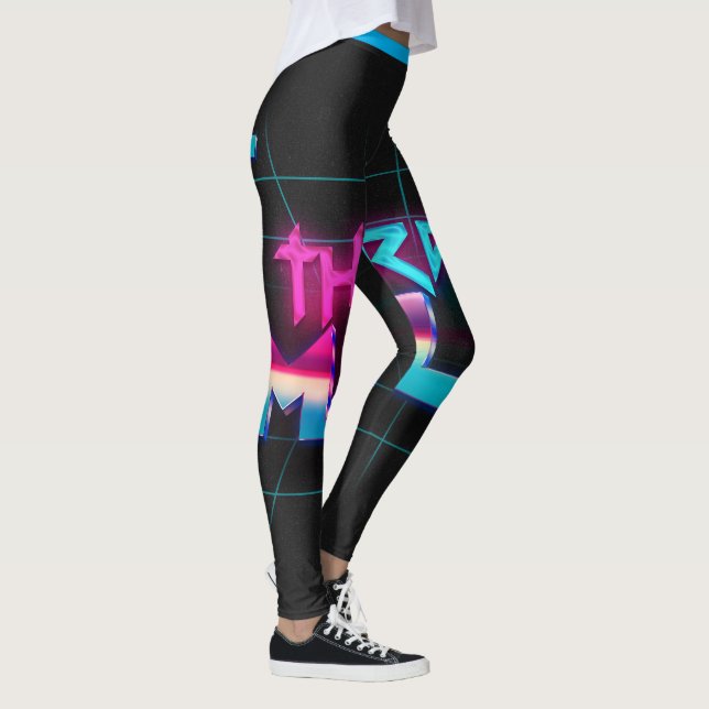 Le centre commercial Rad "Wave 5" Leggings (Droite)