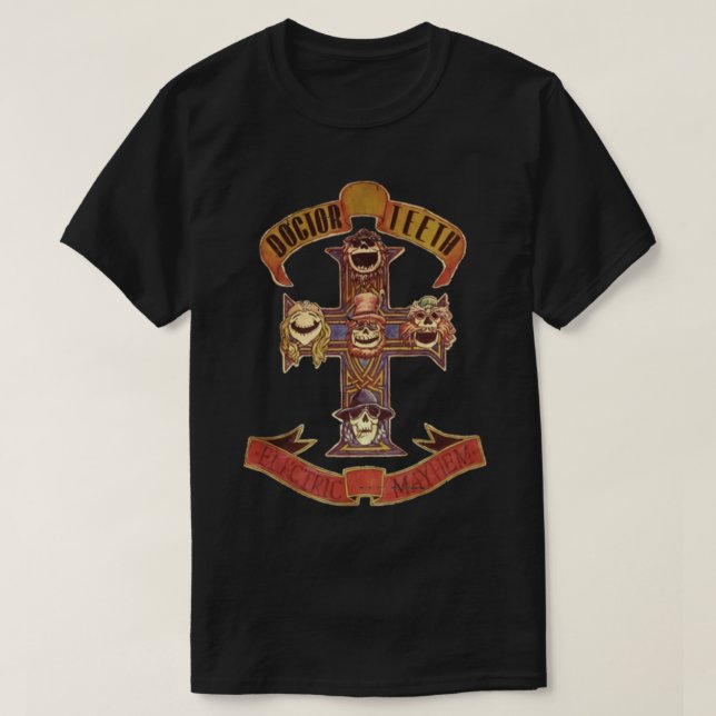 Le chahut électrique est le T-shirt Rock Essential (Design devant)
