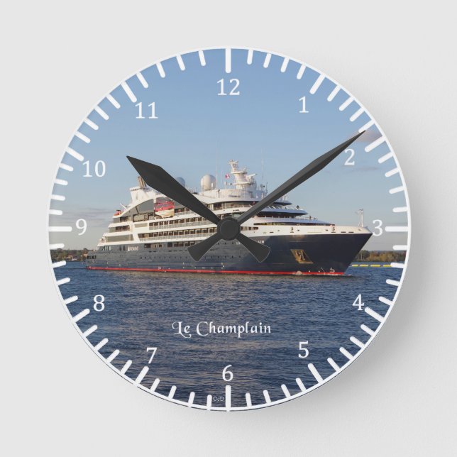 Le Champlain clock (Front)