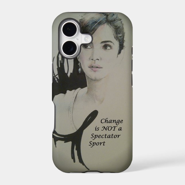 Le changement n'est pas un spectateur Sport Art Im (Verso)