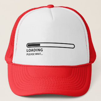 Le chargement svp attendent le casquette de