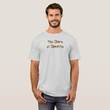 Le charme du T-shirt de caractère