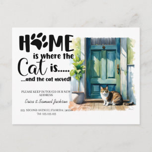 le chat a bougé ! nouvelle adresse faire-part