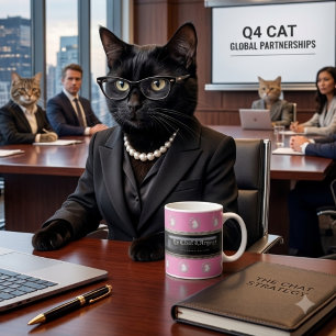 Le Chat d'Argent Power Cat Mug