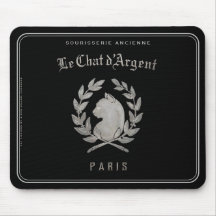 Le Chat d'Argent Vintage Paris Black Mouse