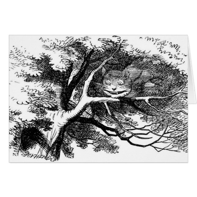 Le chat de Cheshire (Devant horizontal)