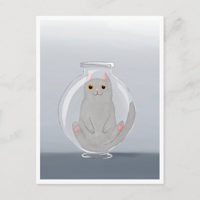 Le Chat de la carte postale (Devant)