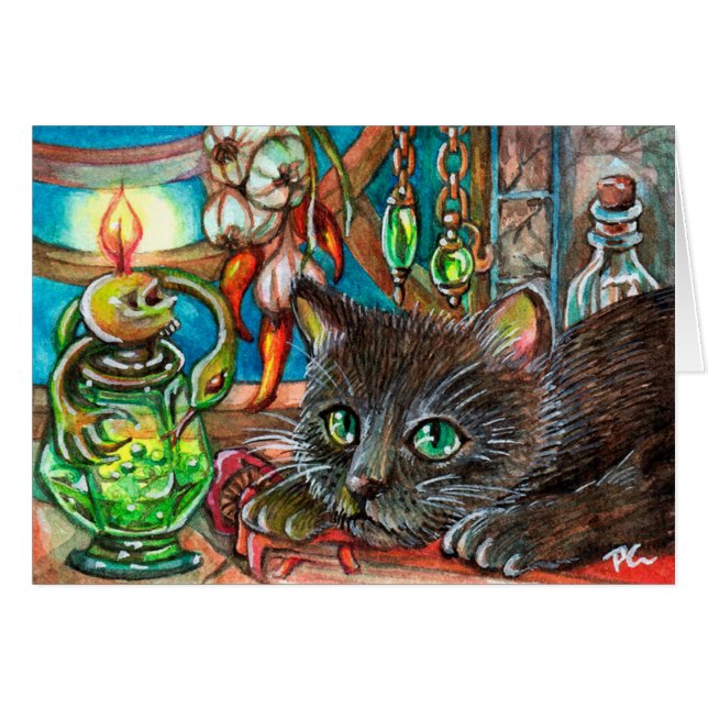 Le chat de l'alchimiste (Devant Horizontal)