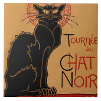 “Le Chat Noir” by Theophile Steinlen