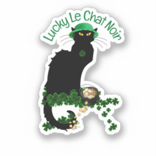 Le Chat Noir Clover St. Patrick's Day