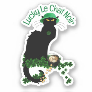 Le Chat Noir Clover St. Patrick's Day