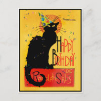 Le Chat Noir Happy Birthday
