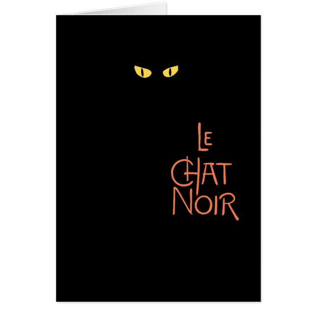 Le Chat Noir in the Dark (Front)