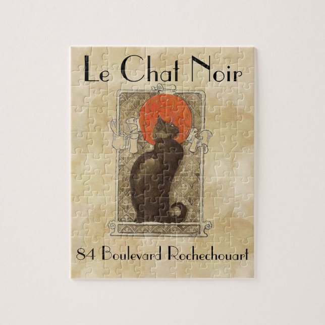 Le Chat Noir Jigsaw Puzzle (Vertical)