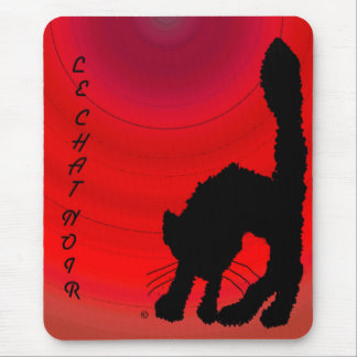 Le Chat Noir Mouse Pad