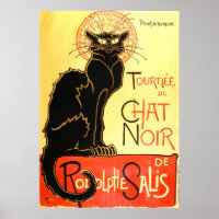 Le chat noir,Original billboard