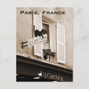 Le Chat Noir Postcard
