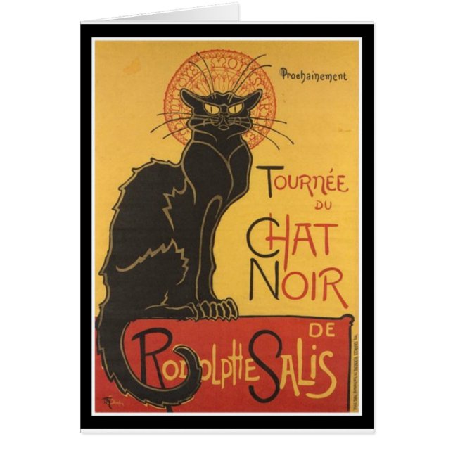LE CHAT NOIR PRINT (Front)