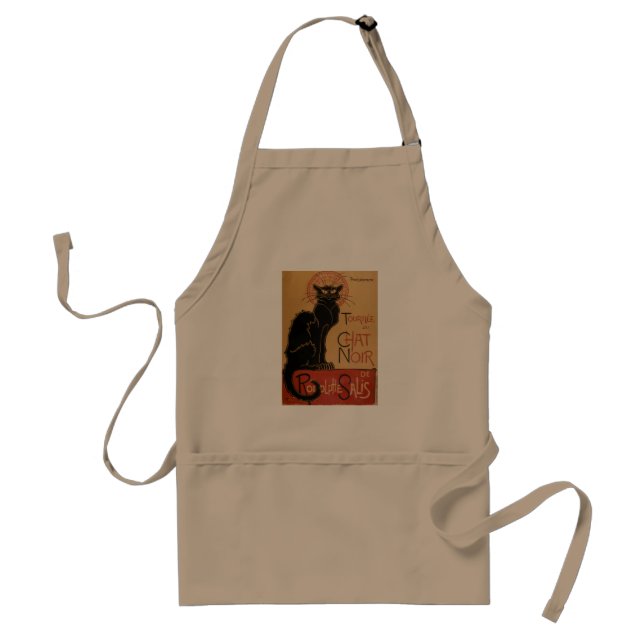 Le chat Noir - Steinlen Standard Apron (Front)