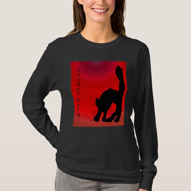 Le Chat Noir T-Shirt (Front)