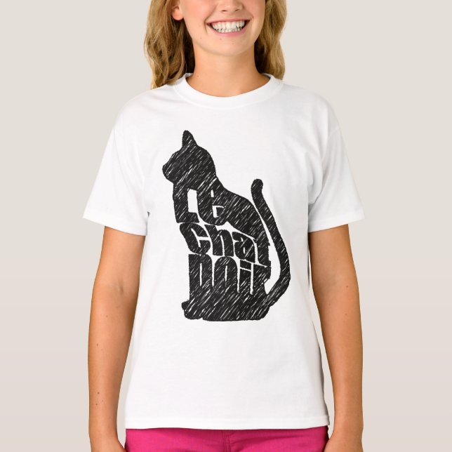 Le Chat Noir T-Shirt (Front)