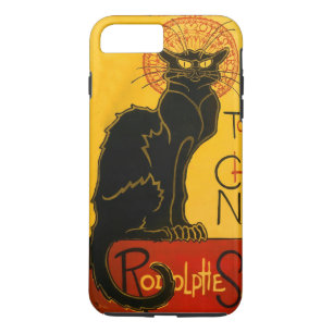 Le Chat Noir The Black Cat Art Nouveau Vintage iPhone 8 Plus/7 Plus Case