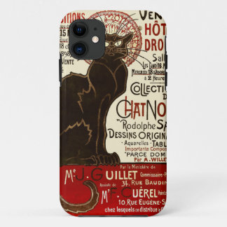 Le Chat Noir, Vente Hôtel Drouot iPhone 11 Case