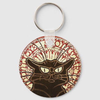 Le Chat Noir, Vente Hôtel Drouot Keychain