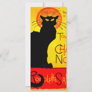 Le Chat Noir Vintage Invitation