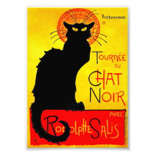 Le Chat Noir Vintage Photo Print