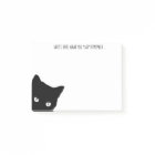 Le chat se rappellent le post-it