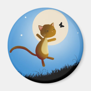 le chat suivent vos rêves - aimant