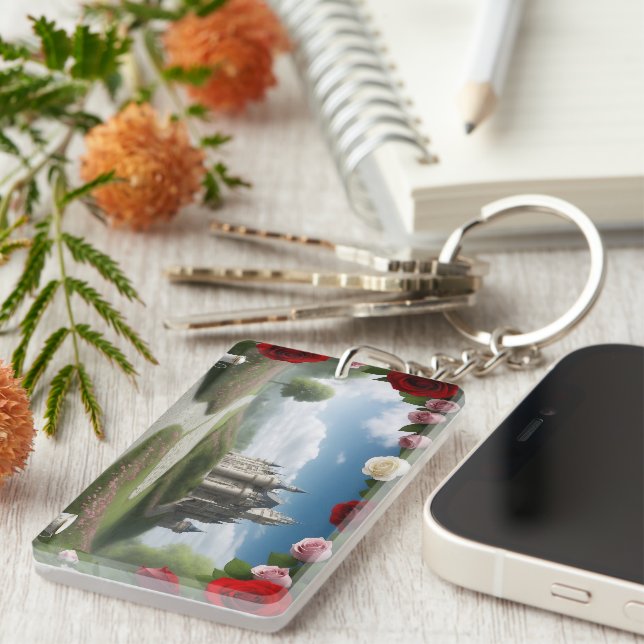 Le château à travers le portail Wonderland (Devant droit)