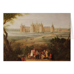 Le château de Chambord, 1722