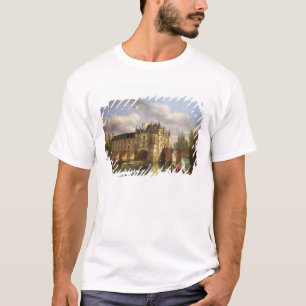 Le Chateau de Chenonceau, 1843 (oil on canvas) T-Shirt