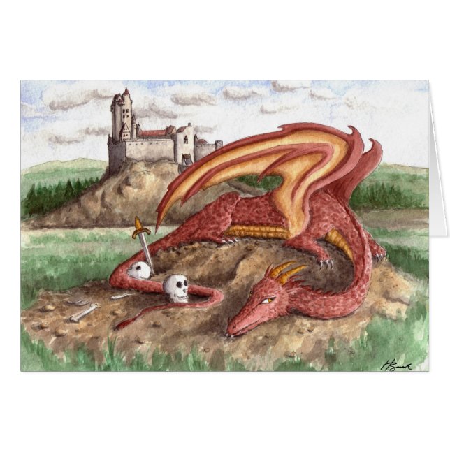 Le château du dragon (Devant Horizontal)