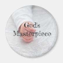 Le chef-d'oeuvre de Dieu Magnet Pro-Life