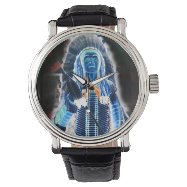 Le chef indien a imprimé des montres sur mesure ar (devant)