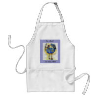 le chef le coq bleu apron - Customized