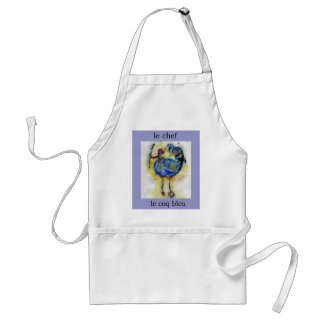 le chef le coq bleu apron - Customized