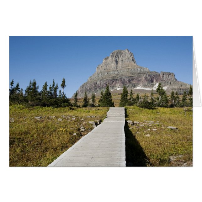 Le chemin vers la vue sur le lac Caché (Devant horizontal)
