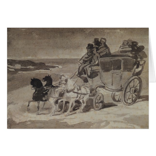 Le cheval de péniche (Devant horizontal)