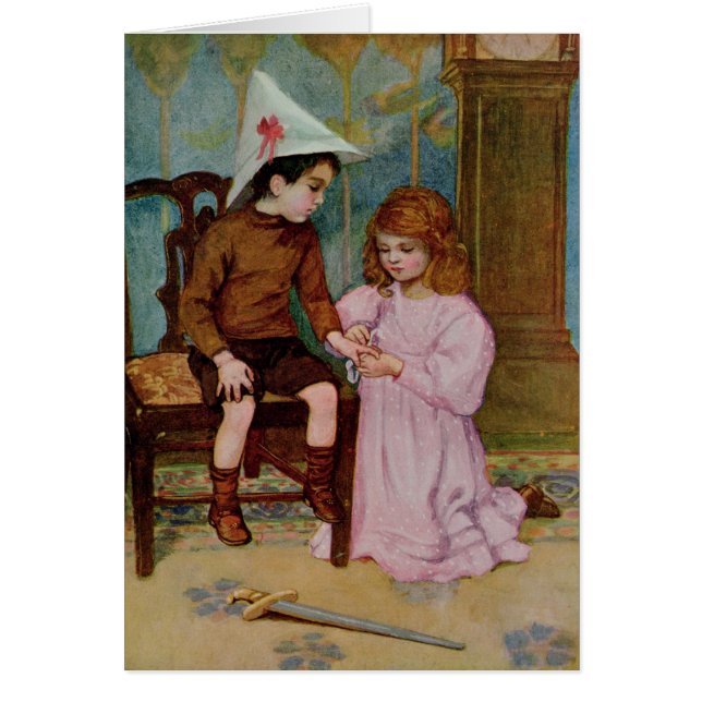 Le chevalier blessé (Devant)