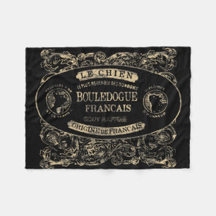 Le Chien Fleece Blanket