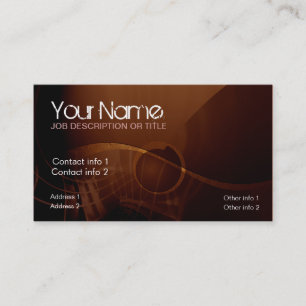 Le chocolat retentit le carte de visite