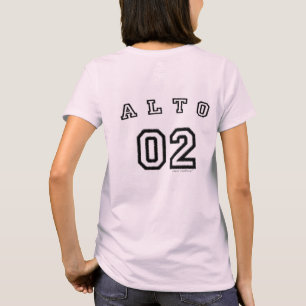 Le choeur cultivent le T-shirt des femmes de