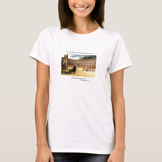 Le chrétien Martyrs le T-shirt (Devant)