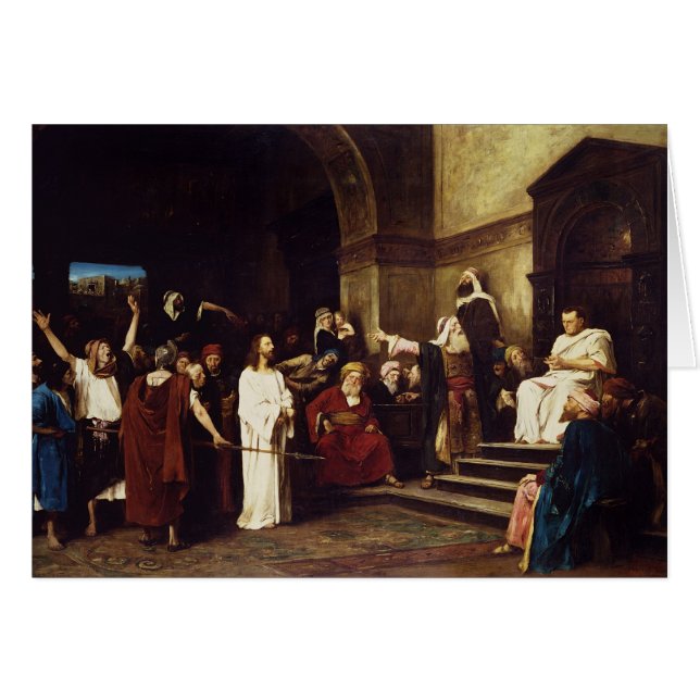Le Christ avant Pilate (Devant horizontal)